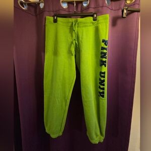 PINK By Victoria's Secret Green Y2K Sweatpants